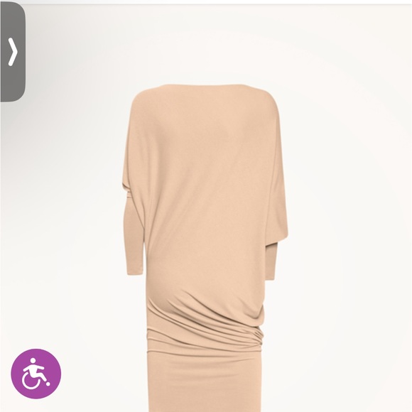 long sleeve pink knit dress Zeagoo Womens Casual Sweater Dress Square Neck Knit main image 1
